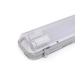Noxion LED Waterdichte Montagebalk Behuizing Poseidon V2.0 incl. 2x Noxion LED Buis T8 Standard Output 7.5W 2x900lm - 865 Daglicht | 60cm