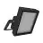 Ledvance LED Floodlight High Mast Aluminium Zwart 470W 66000lm 60D - 730 Warm Wit | IP66 - Symmetrisch - Excl. Driver