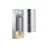 Nordlux Tin Wandlamp Metaal en Glas Grijs | 76mm - IP54 - Geschikt voor GU10 - Bewegings- en Lichtsensor 