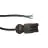 Noxion GST - Compatibel Voedingskabel Zwart - Mannelijk + Open uiteinden - 2m - 3 pole 0,75mm2