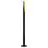 Eglo Vloerlamp Barbotto Staal Zwart, Goud 4.5W 345lm - 830 Warm Wit | Geschikt voor GU10